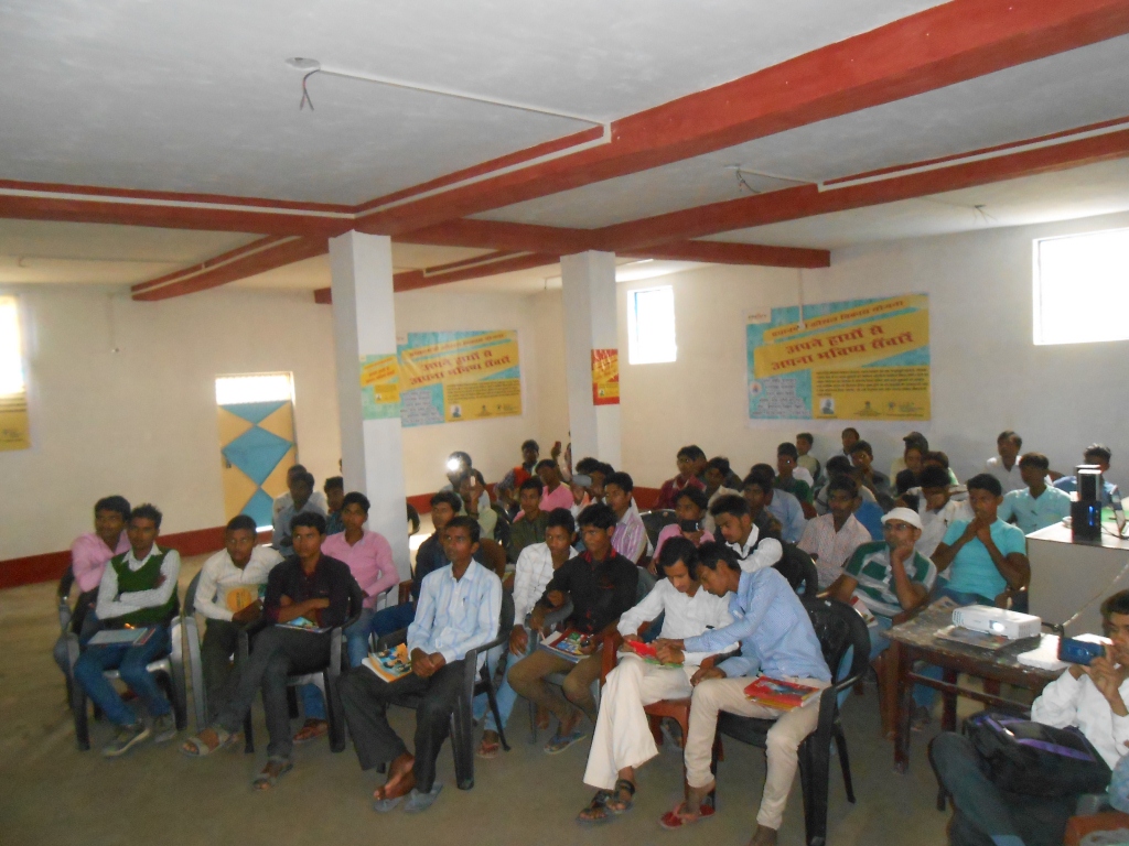 Glimpses of Ongoing training at Siwan Center