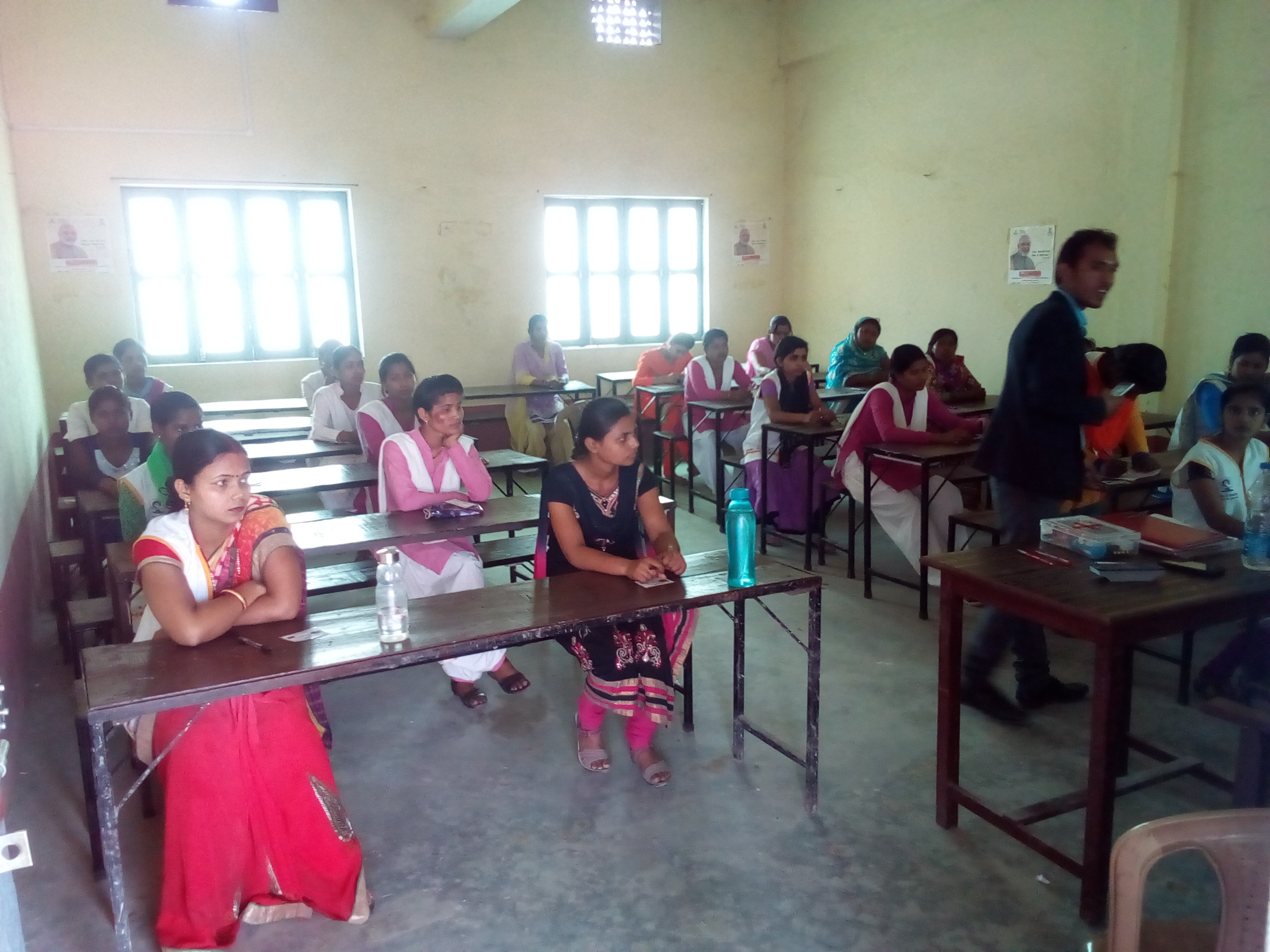PMKVY Training at Sunaina Samriddhi Foundation Centre at Maharajganj, Uttar Pradesh