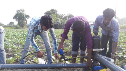 Micro Irrigation & Agriculture Training at Sunaina Samriddhi Foundation